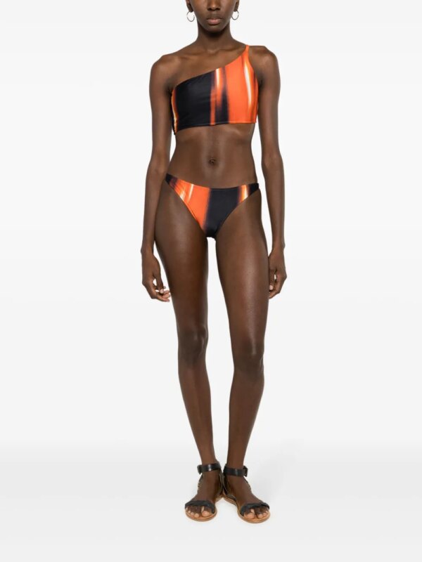 Lenny Niemeyer Tweekleurige bikinislip - Zwart