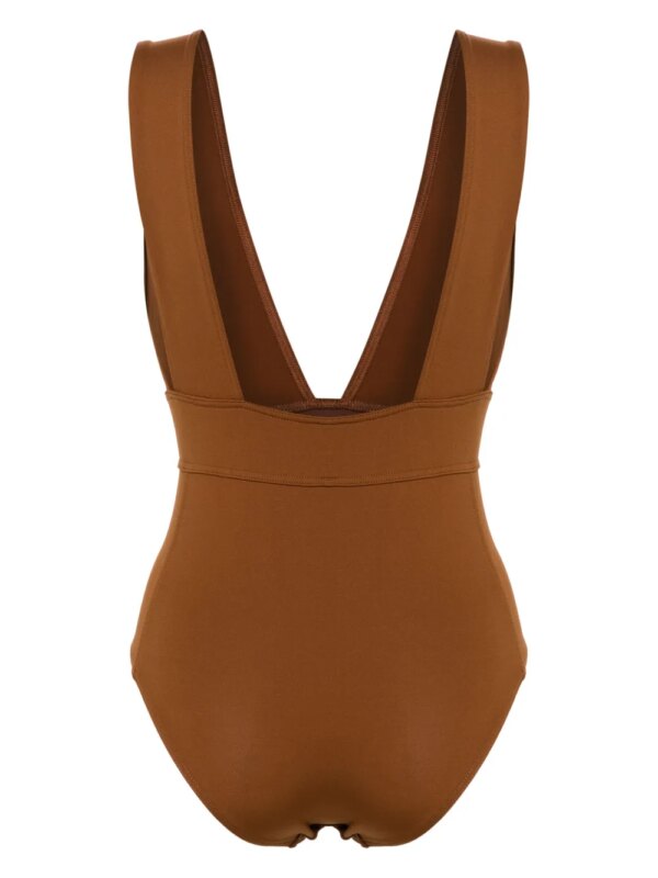 ERES Badpak met V-hals - Bruin
