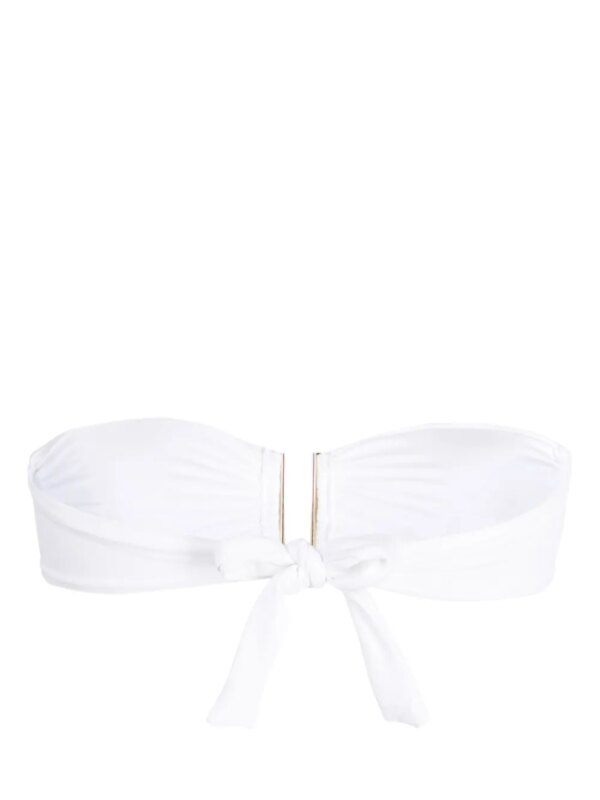 Melissa Odabash Barcelona bandeau bikinitop - Wit
