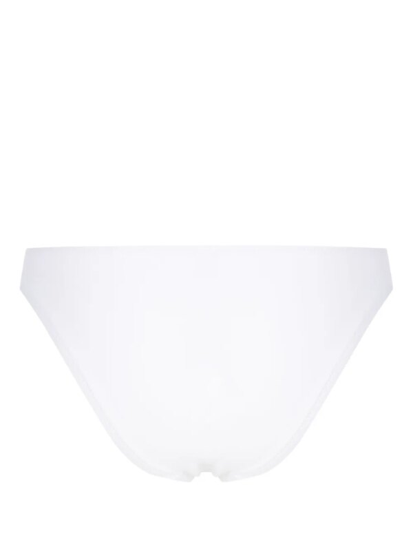 Melissa Odabash Barcelona bikinislip met logo - Wit