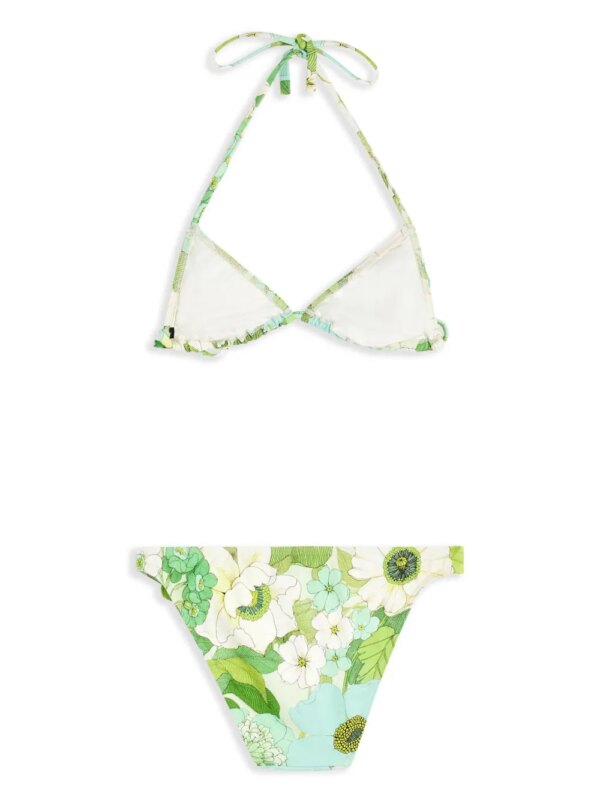 TOM FORD Bikini met bloemenprint - Blauw