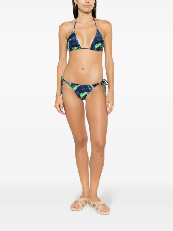 Lygia & Nanny Bikinitop met print - Blauw