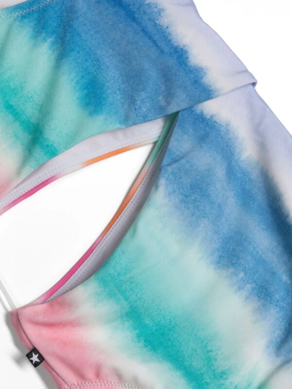 Molo Badpak met abstracte print en uitgesneden details - Roze