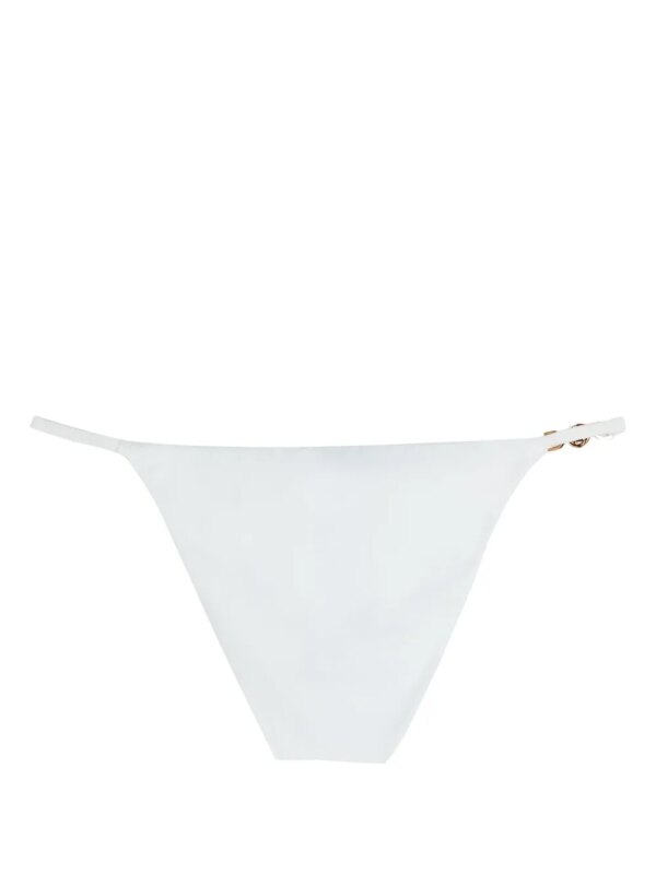 Versace Bikinislip met Medusa plakkaat - Wit