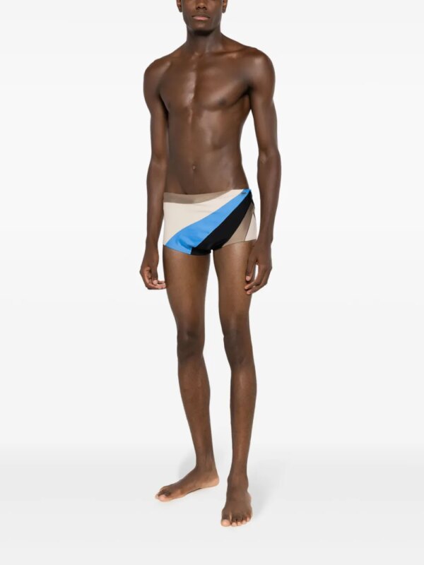 Amir Slama Zwembroek met colourblocking - Veelkleurig