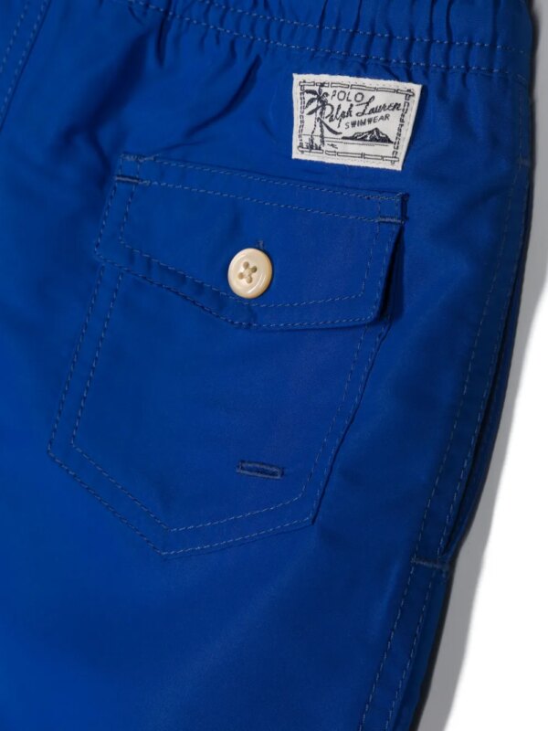 POLO RALPH LAUREN KIDS Polo Bear zwembroek van gerecycled polyester - Blauw