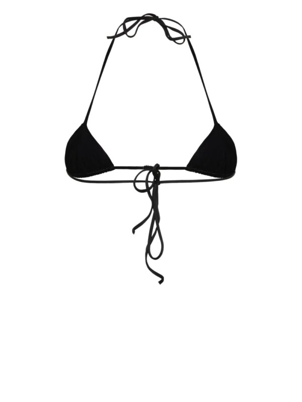 DSQUARED2 Bikinitop verfraaid met kristallen - Zwart