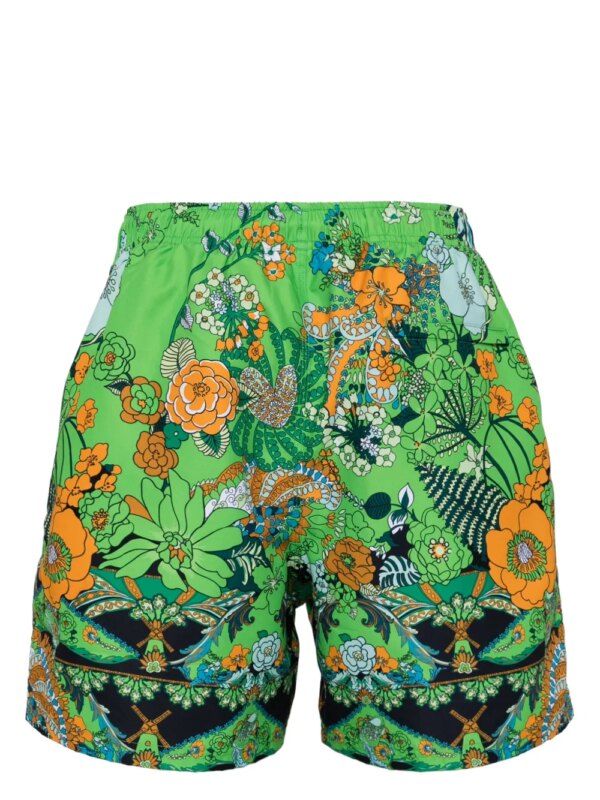 Camilla Boardshorts met print - Groen