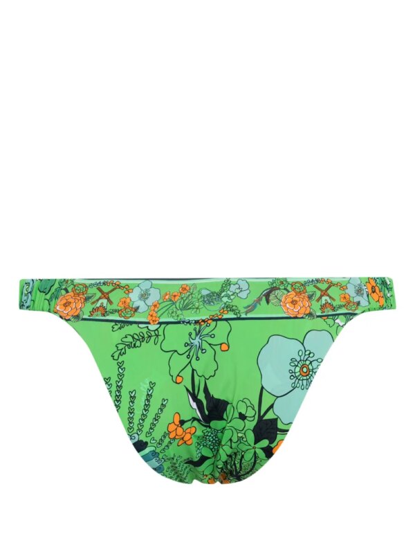 Camilla Good Vibes Generation bikinislip met print - Groen