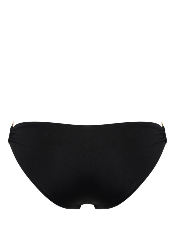 Melissa Odabash Bikinislip met ringdetail - Zwart