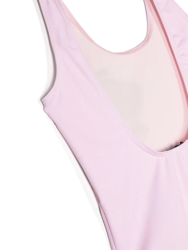 Moschino Kids Badpak met teddybeer logo - Roze