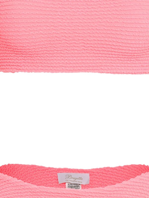 Brigitte Bikini met logopatch - Roze