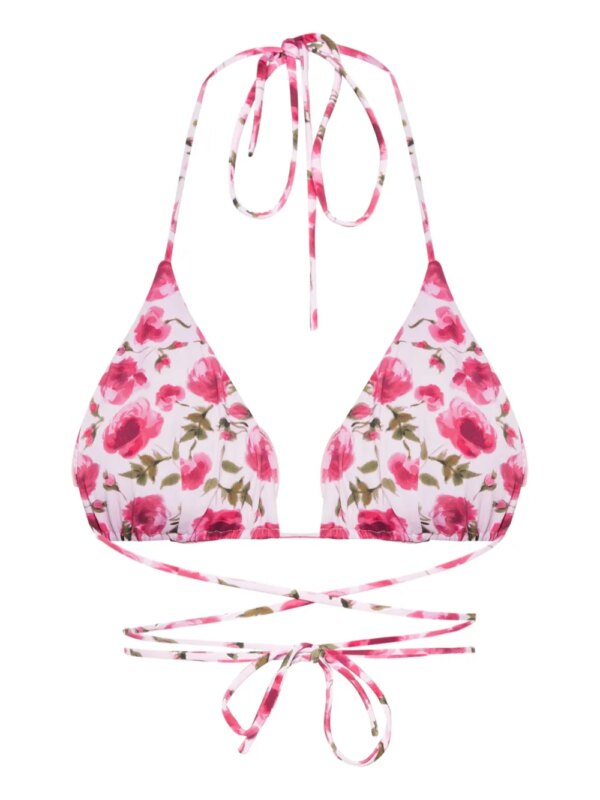 Magda Butrym Bikinitop met bloemenprint - Roze