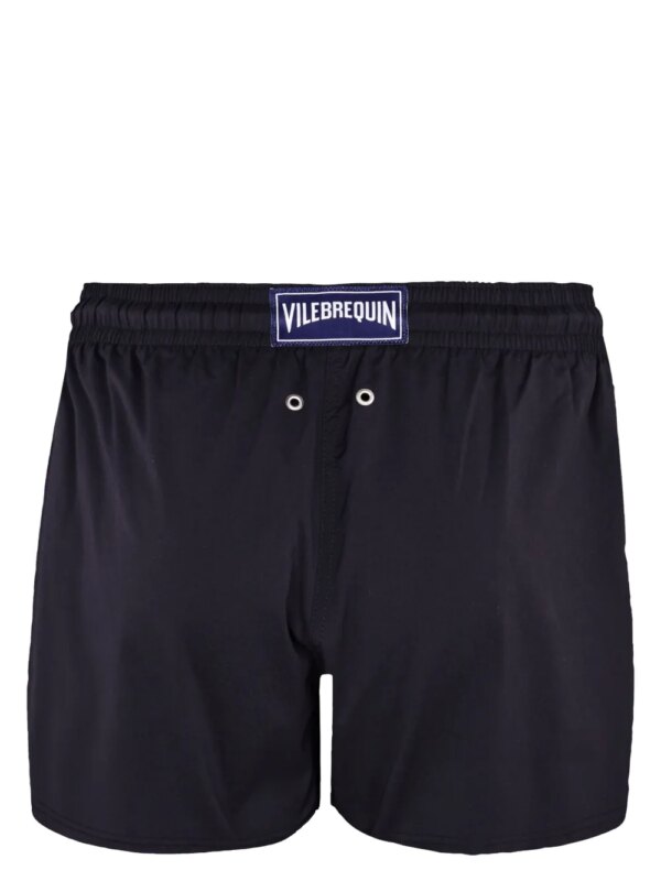 Vilebrequin Zwembroek met trekkoord - Zwart