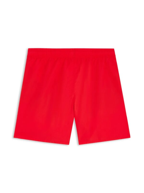 Lacoste Kids Zwembroek met geborduurd logo - Rood