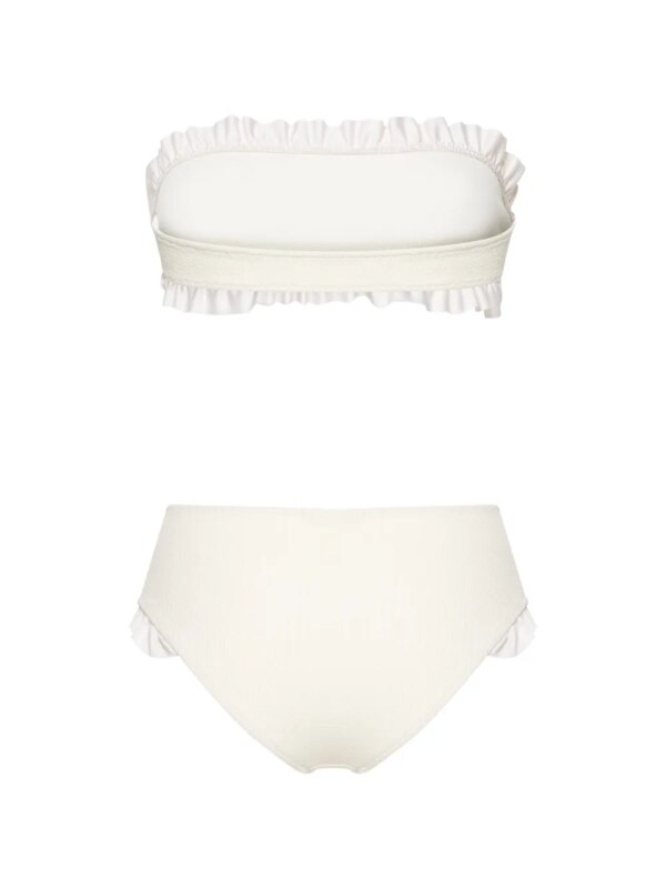 PARAMIDONNA Bikini met ruches - Beige