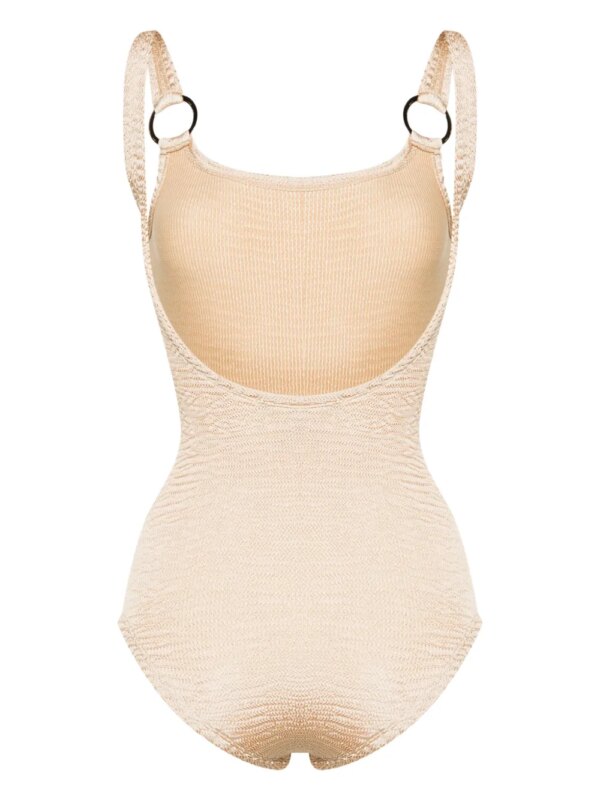 PARAMIDONNA Sophia Sugar gekreukt badpak - Beige