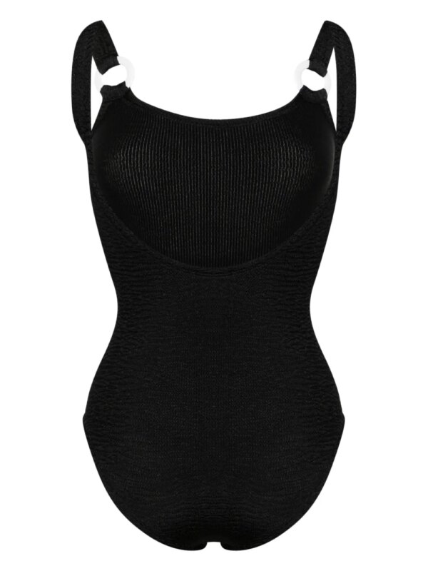 PARAMIDONNA Sophia gekreukt badpak - Zwart