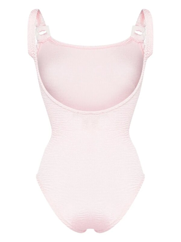 PARAMIDONNA Sophia gekreukt badpak - Roze