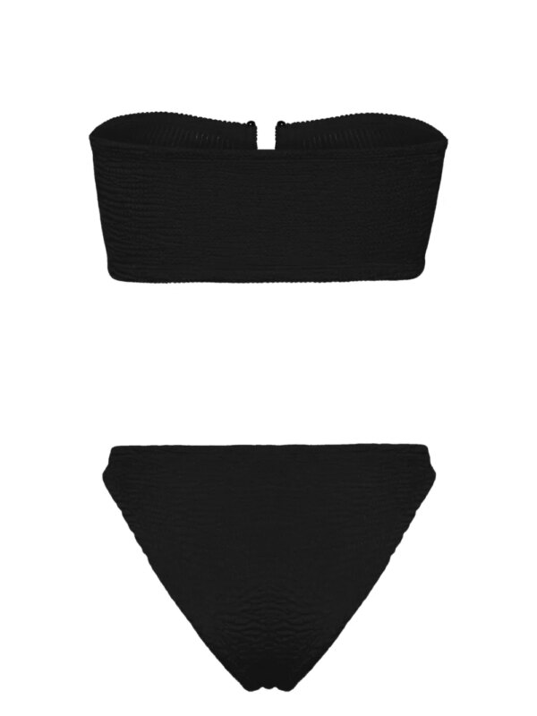 PARAMIDONNA Frida gesmockte bikini - Zwart