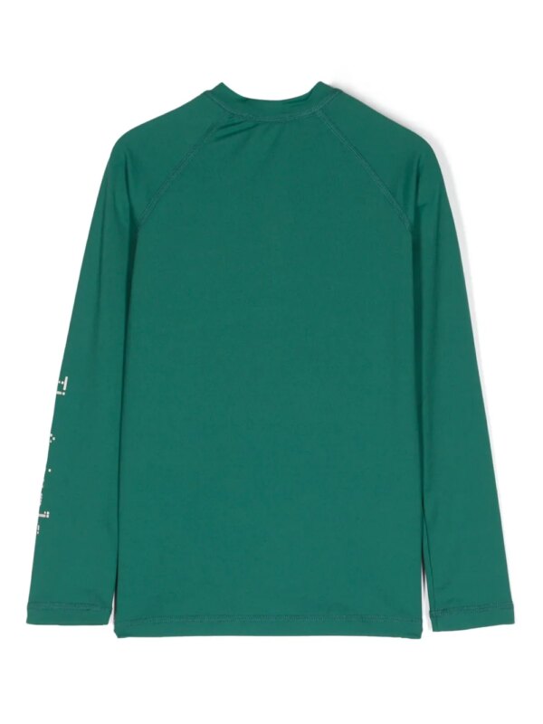 The Animals Observatory T-shirt met logoprint - Groen