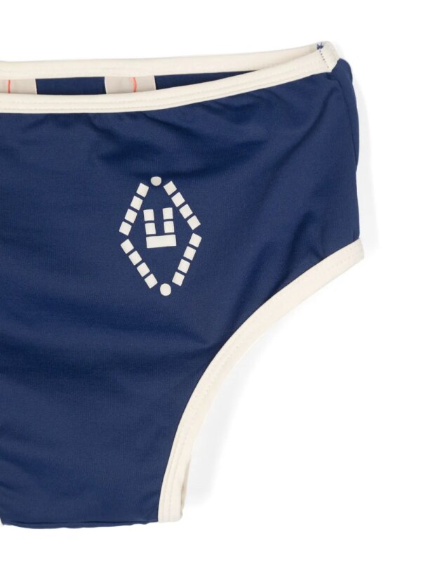 The Animals Observatory Triton bandeau bikini - Blauw