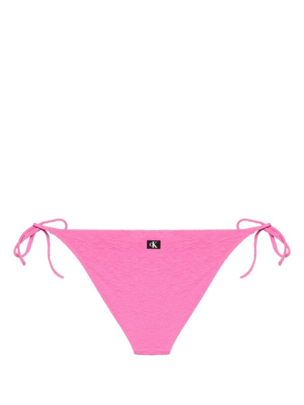 Calvin Klein Bikinislip met textuur - Roze