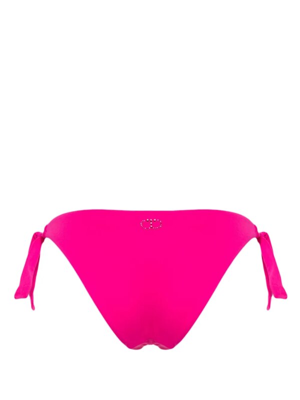 TWINSET Bikinislip met logo - Roze