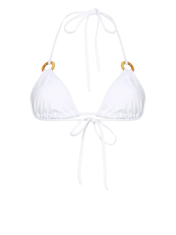 DSQUARED2 Bikinitop met ringdetail - Wit