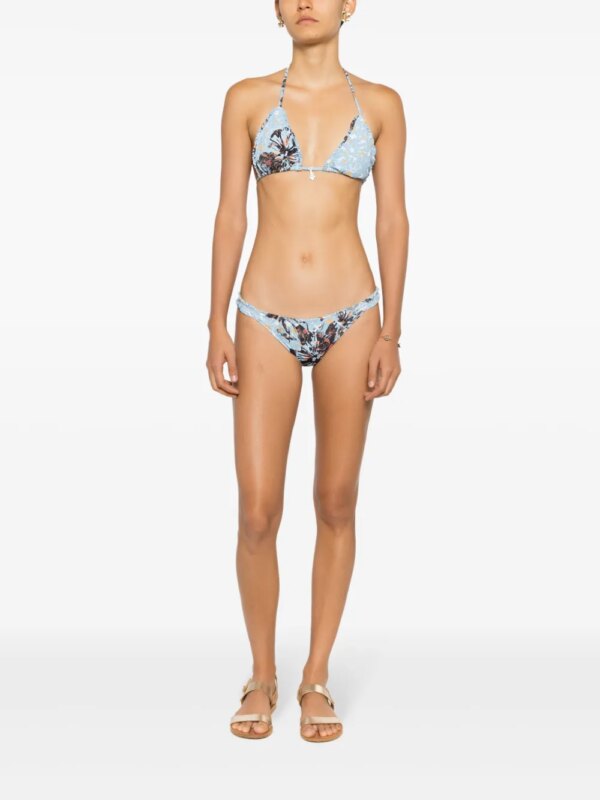 Clube Bossa Formelia bikinislip met bloemenprint - Blauw