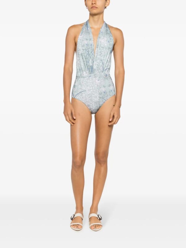 Clube Bossa Deneuve badpak met halternek - Blauw