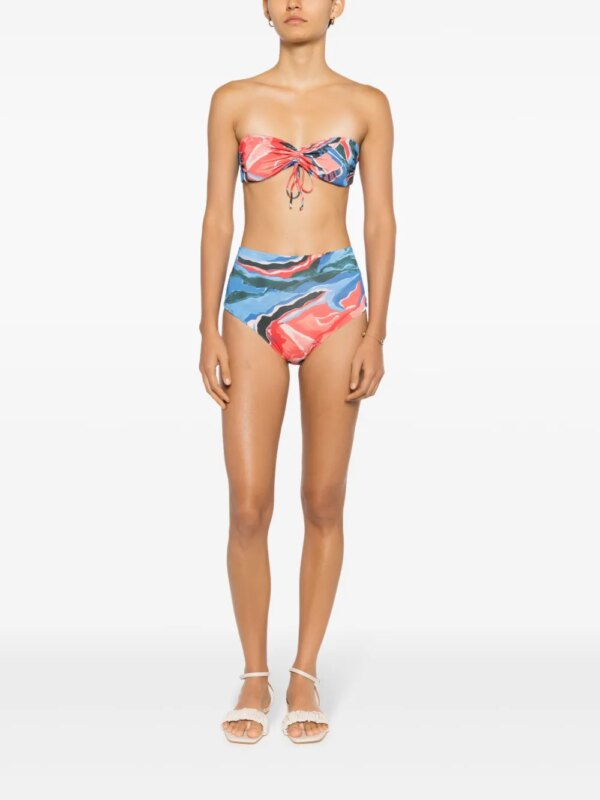 Clube Bossa Bikinislip met print - Blauw