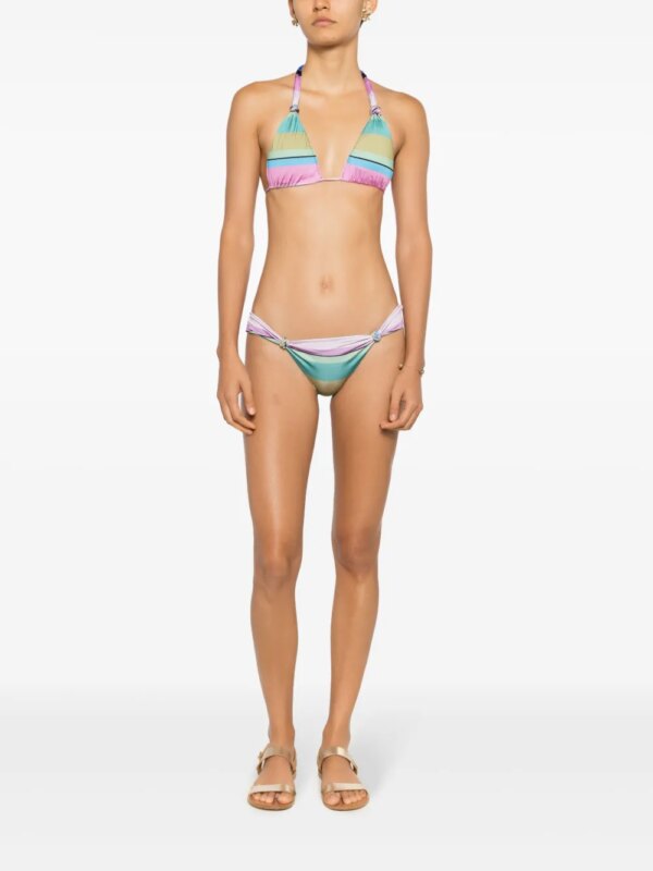 Clube Bossa Rings gestreepte bikinitop - Veelkleurig