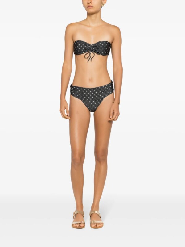 Clube Bossa Percy bikinislip met print - Zwart
