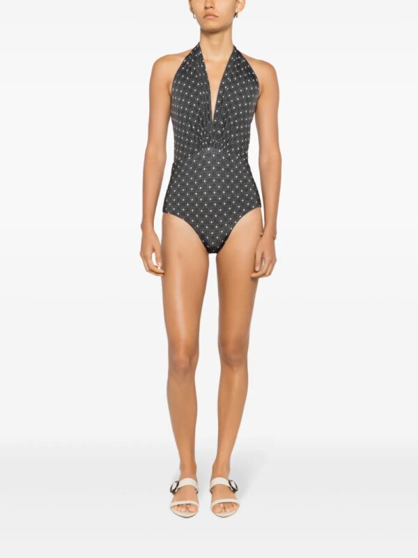 Clube Bossa Deneuve badpak met halternek - Zwart