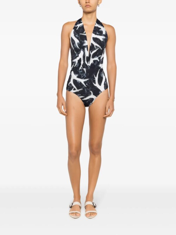 Clube Bossa Deneuve badpak met halternek - Zwart