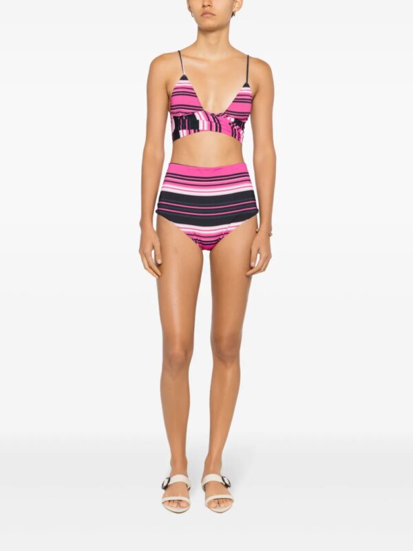 Clube Bossa Ceanna gestreepte bikinislip - Veelkleurig