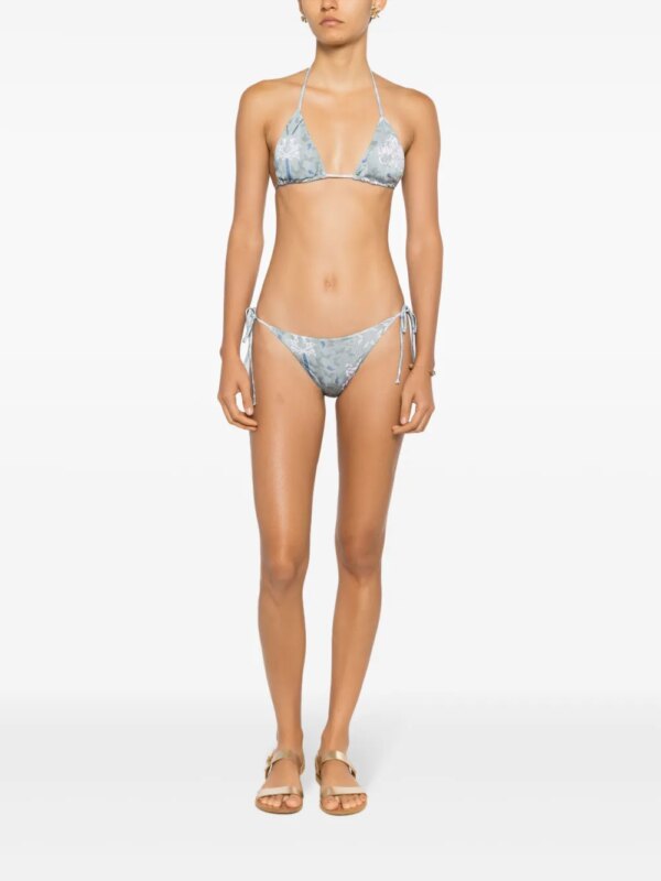 Clube Bossa Chapin bikinitop met grafische print - Blauw