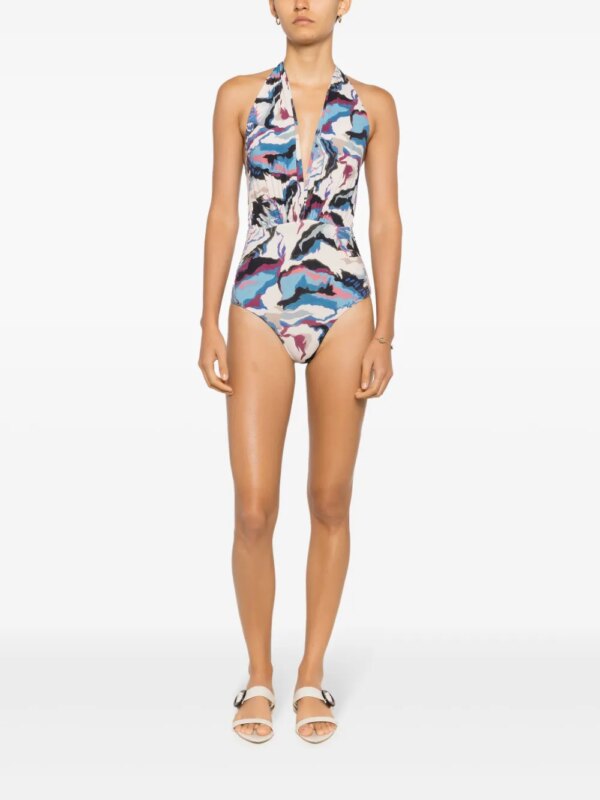 Clube Bossa Deneuve badpak met halternek - Veelkleurig