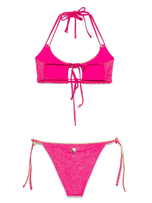 TWINSET Triangle bikini - Roze