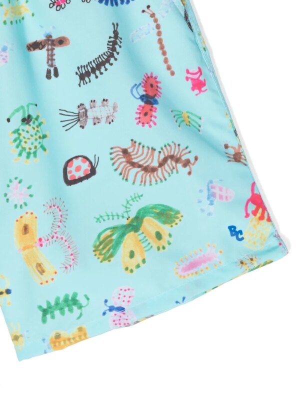 Bobo Choses Zwembroek met print - Blauw