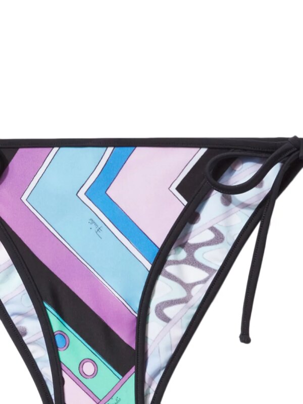 PUCCI Bikinislip met Vivara-print - Blauw