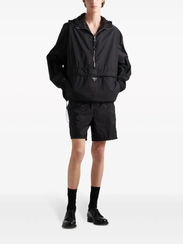 Prada Zwembroek met zakken - Zwart