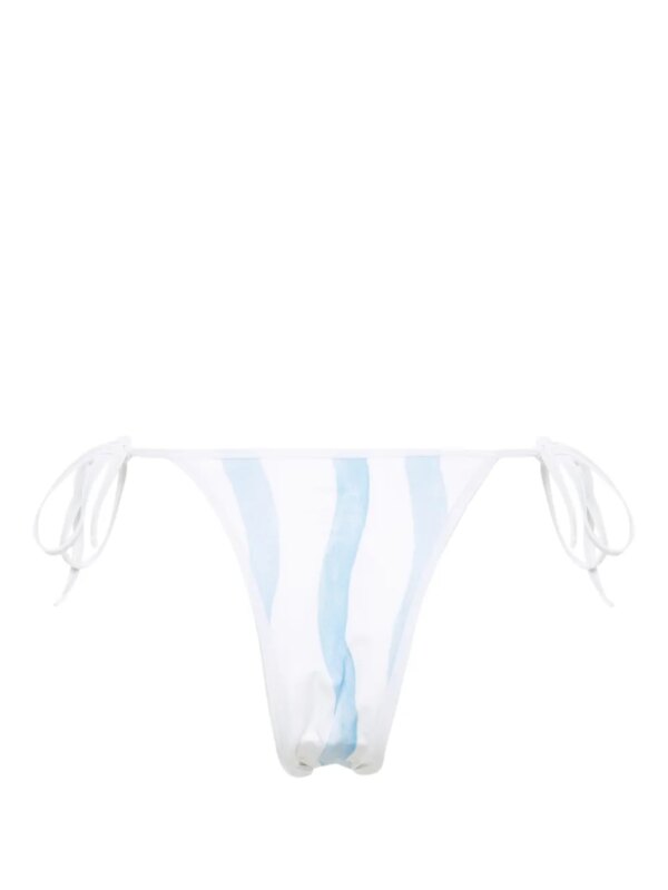 Casablanca Bikinislip met print - Wit
