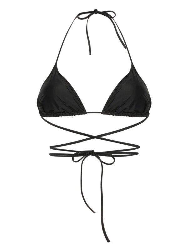 VTMNTS Bikinitop verfraaid met stras - Zwart