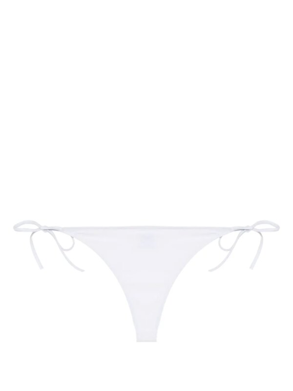 VETEMENTS Bikinislip met logoprint - Wit