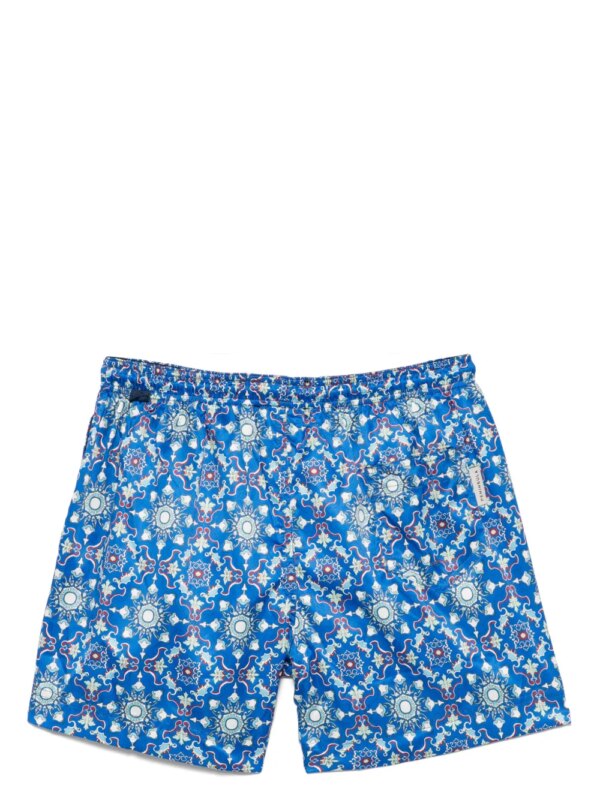 PENINSULA SWIMWEAR Zwembroek met grafische print - Blauw