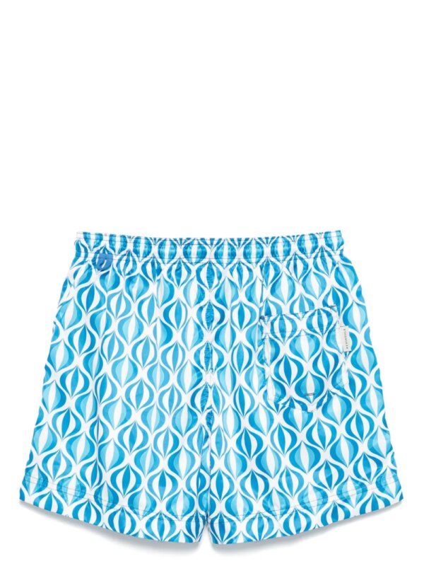 PENINSULA SWIMWEAR Zwembroek met grafische print - Blauw