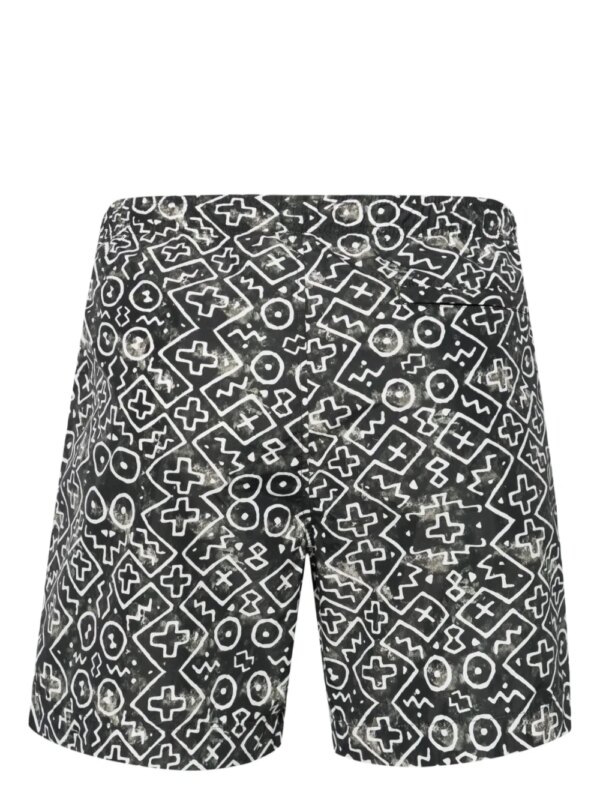 C.P. Company Zwembroek met print - Groen