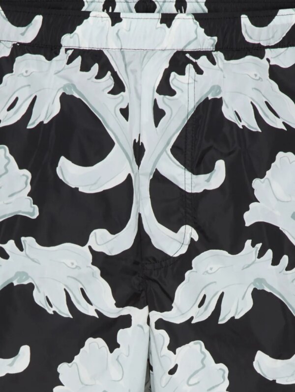 Valentino Garavani Metamorphos Wall zwembroek - Zwart